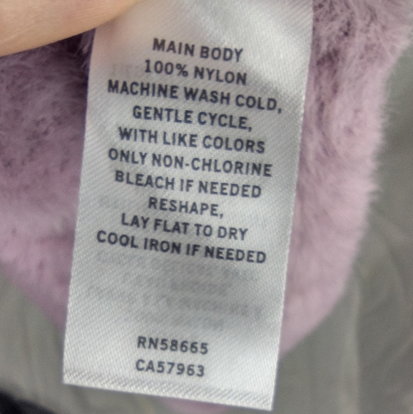 BP Fuzzy Purple Blouse Size 1X NWT - Picture 5 of 7